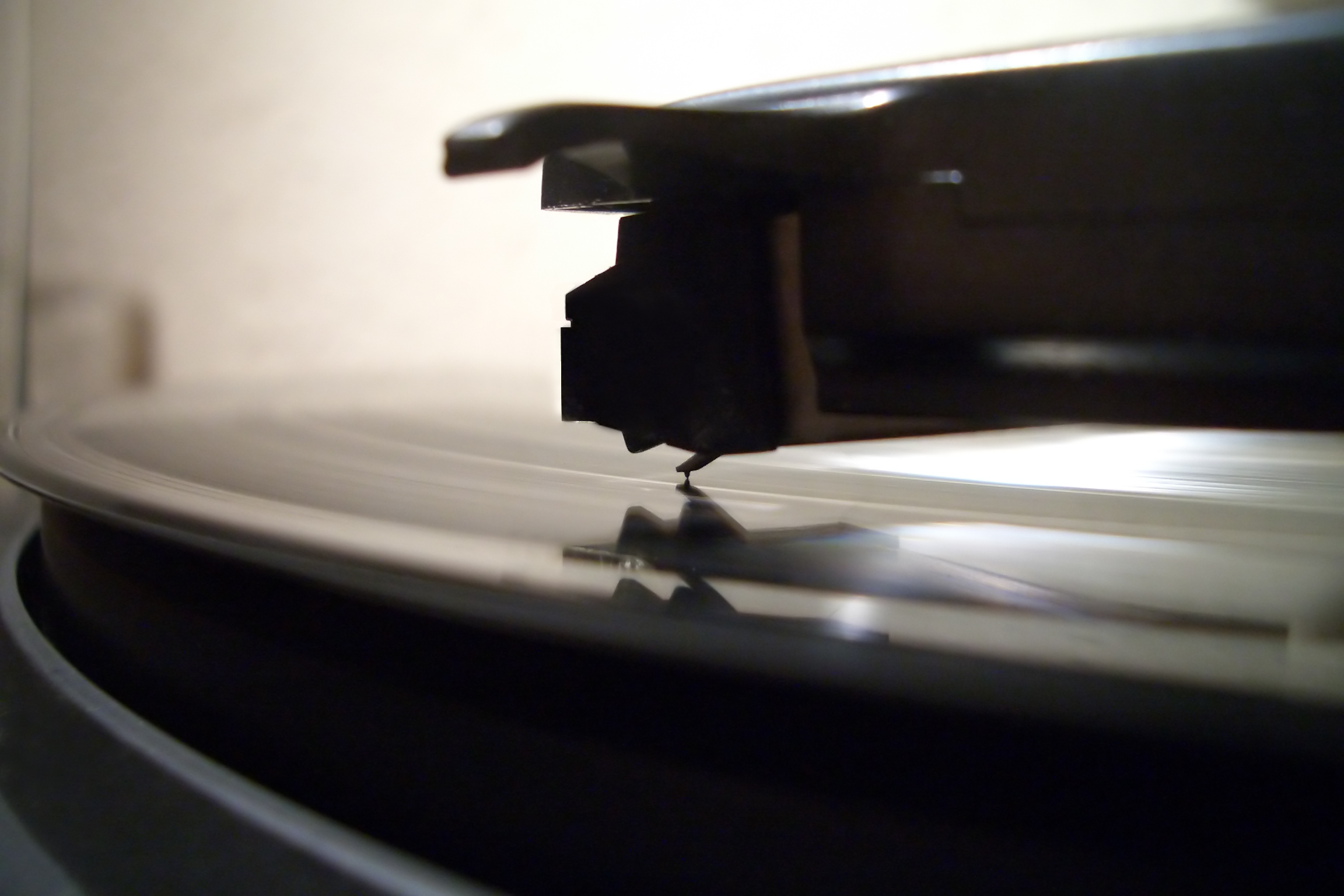 Close Up Needle on Record